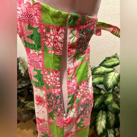 Lilly Pulitzer strapless mini dress size 6 - Picture 8 of 11